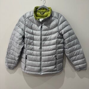New! LL Bean Size XL Women's Ultralight 850 Down Jacket in Flint